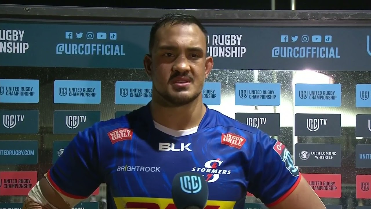 United Rugby Championship | Week 4 |  Dragons v Stormers | Post-match interview with Salmaan Moerat