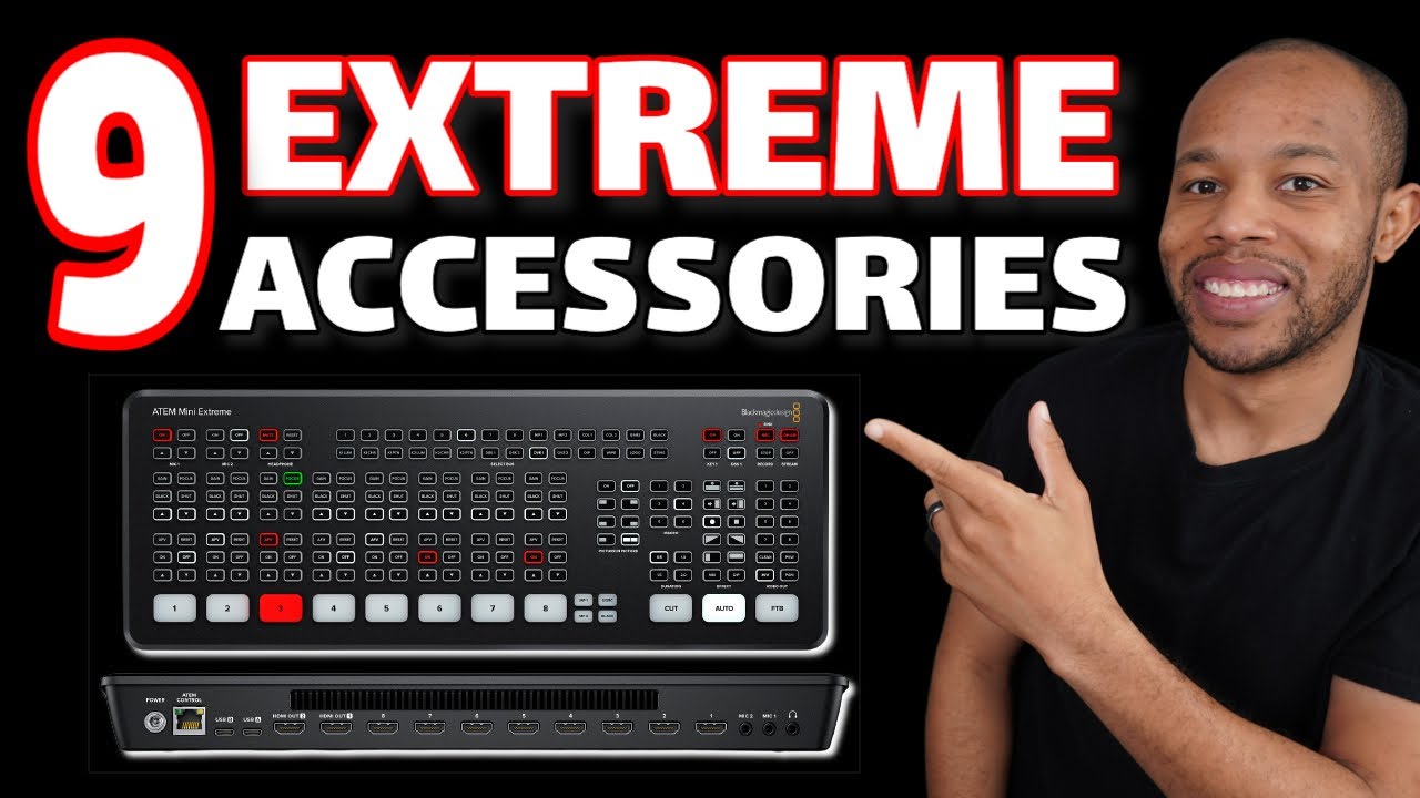ATEM Mini Extreme MUST HAVE ACCESSORIES