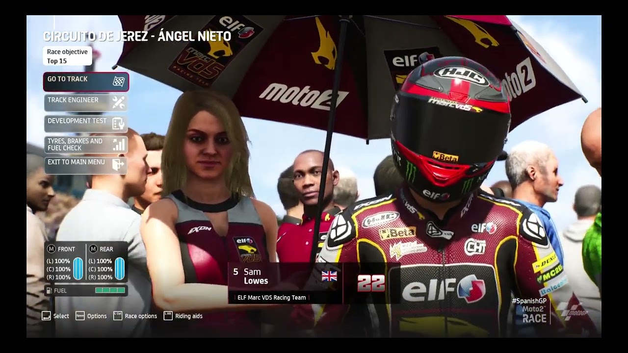 MotoGP 22 - Verstappen's journey to MotoGP - S3 R6 Jerez GP Sunday Sessions