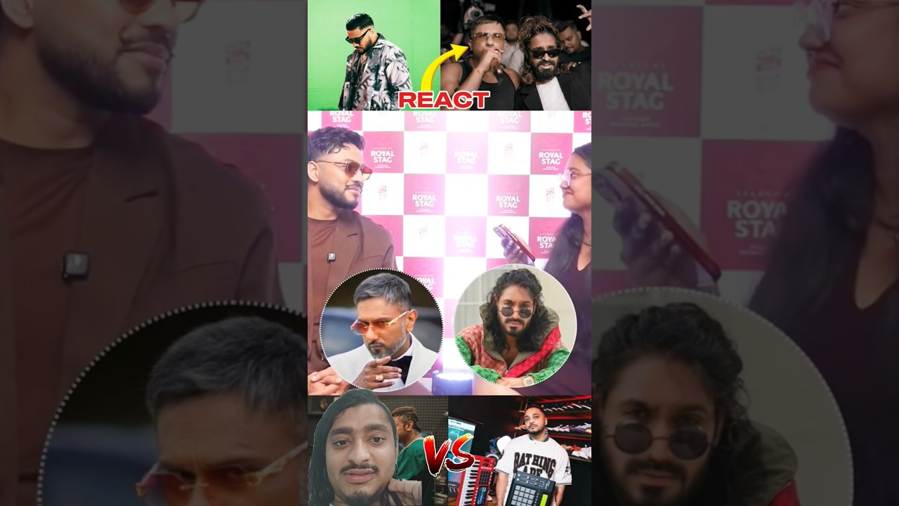 HONEY SINGH AND EMIWAY TOGETHER WITH RAFTAAR IN ROOM 🤯📈 || 