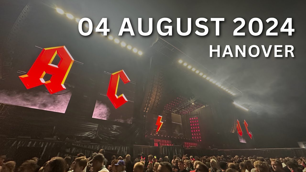 AC/DC Live in Hanover II⚡️🎸🤘🏻Impressions | 04 August 2024
