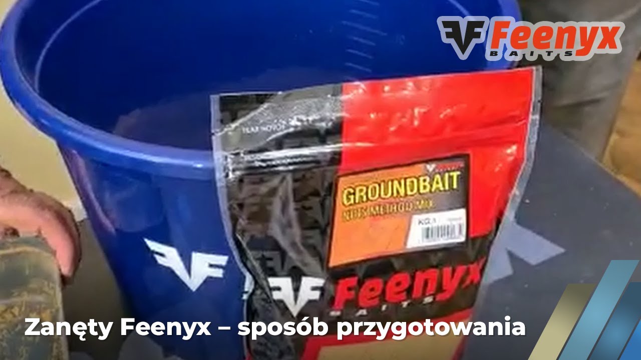 Przygotowanie zanęt Feenyx do method feeder
