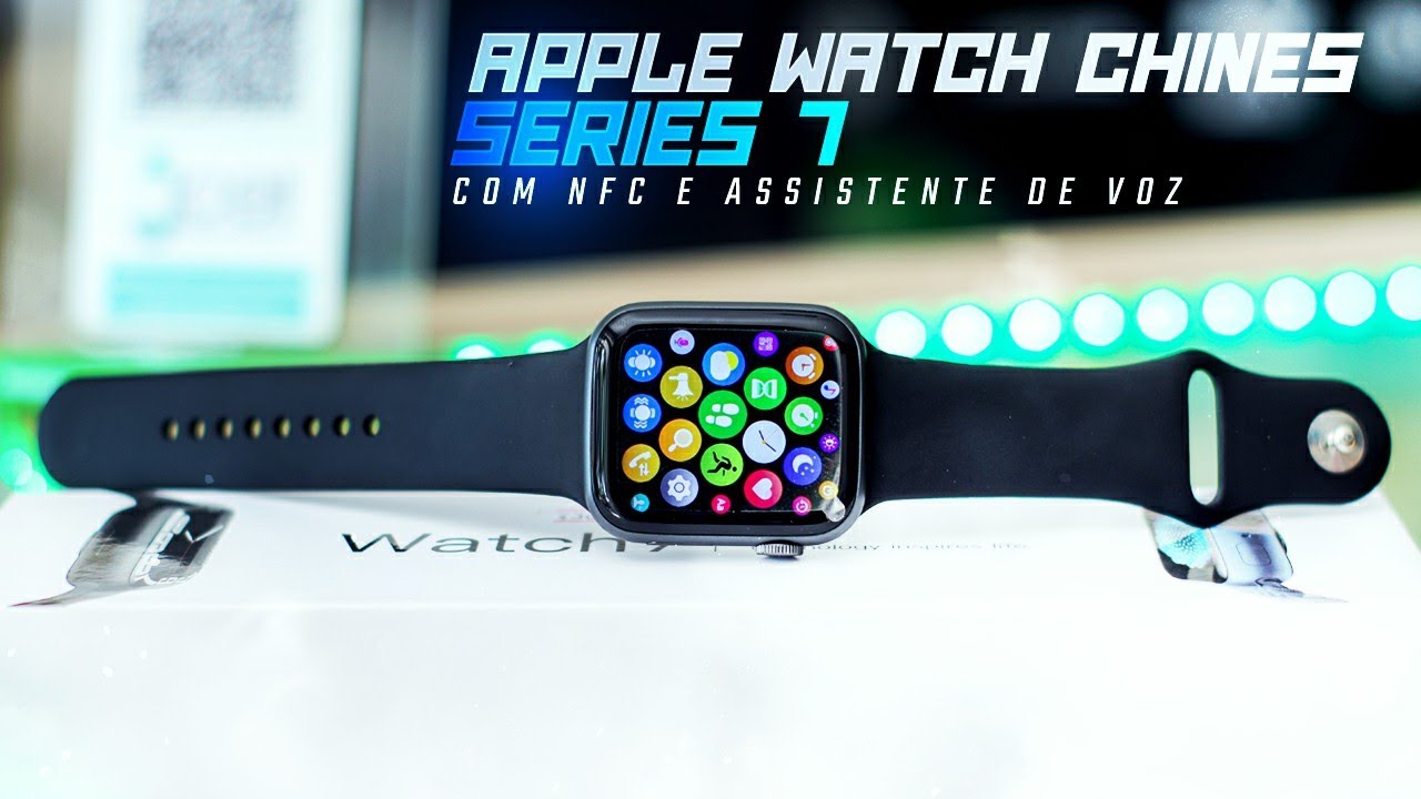 Relogio Smart WATCH 7 PRO, Veja o Unboxing Apresentação, e Demonstração com Nfc e Voice Assistant.
