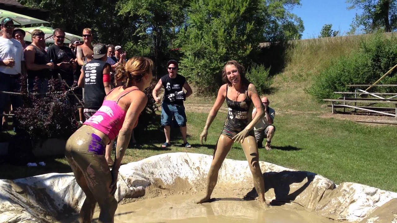 Mud Wrestling @ Muddy Mayhem 2012