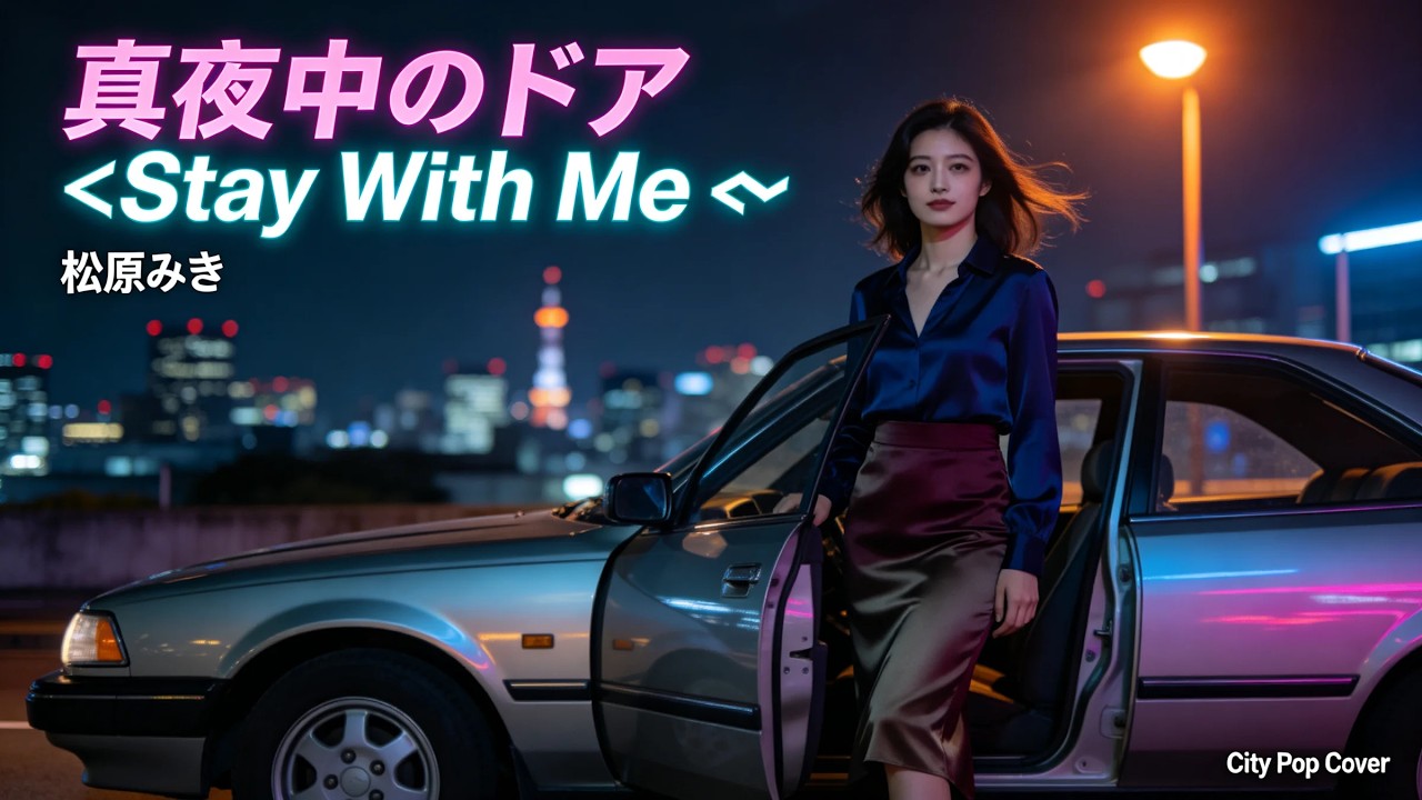【真夜中のドア〜Stay With Me〜】／松原みき（City Pop ver.）｜忘れられない恋に揺れる夜