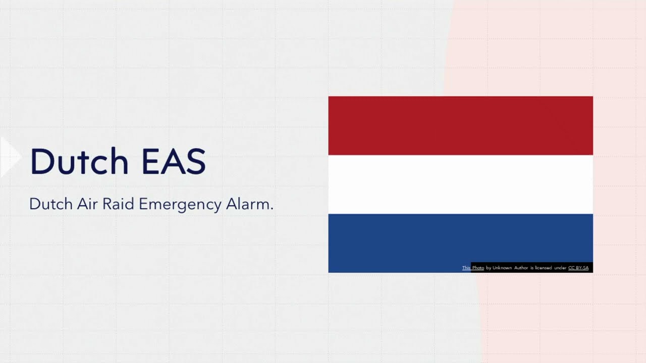 Dutch EAS Alarm