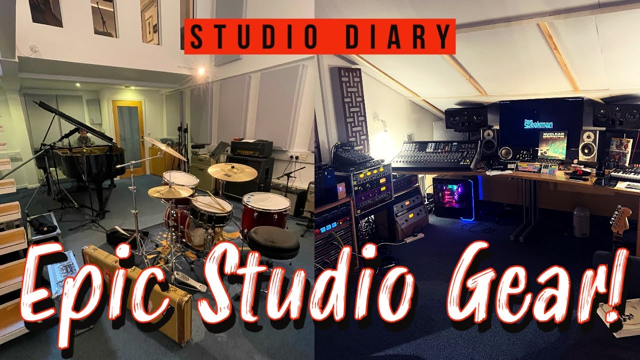 Recording Studio Tour | SSL XL Desk Setup