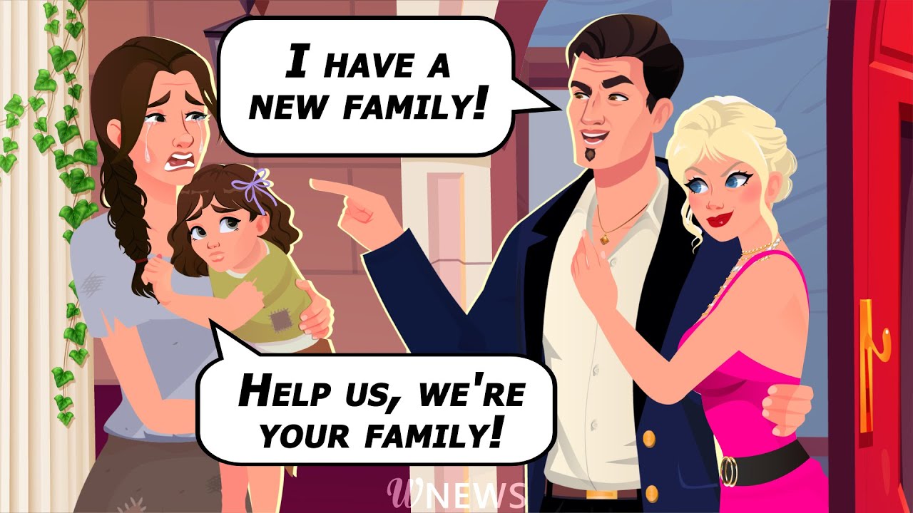 She swallowed her pride and found her daughter's father to ask him for help