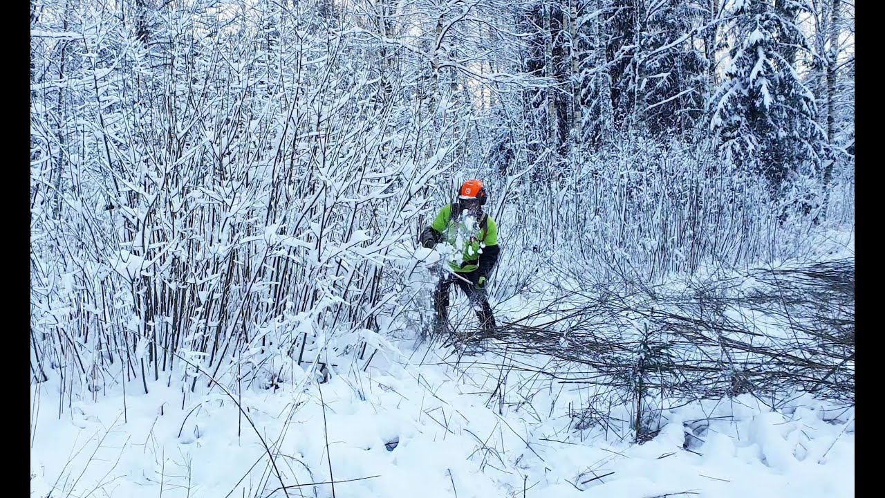 Husqvarna | 545FR In the Winter Work. Part 1