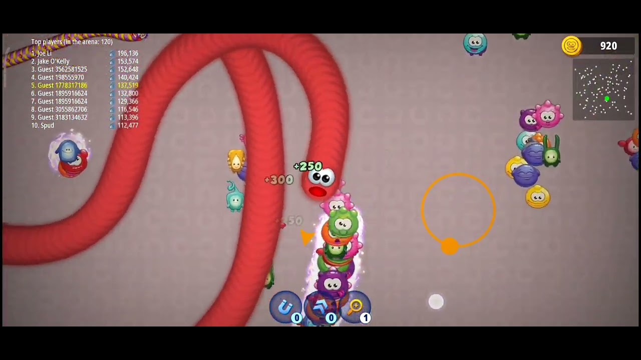 Worms Zone io Viral Game New Record Skill Top 1 Slither Snake 2023 (Worm Hunt)