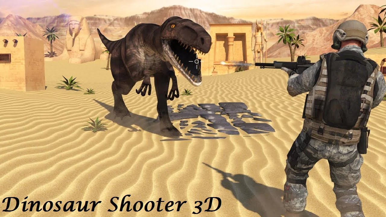 Dinosaur Shooter 3D Gameplay Android Level 1-12