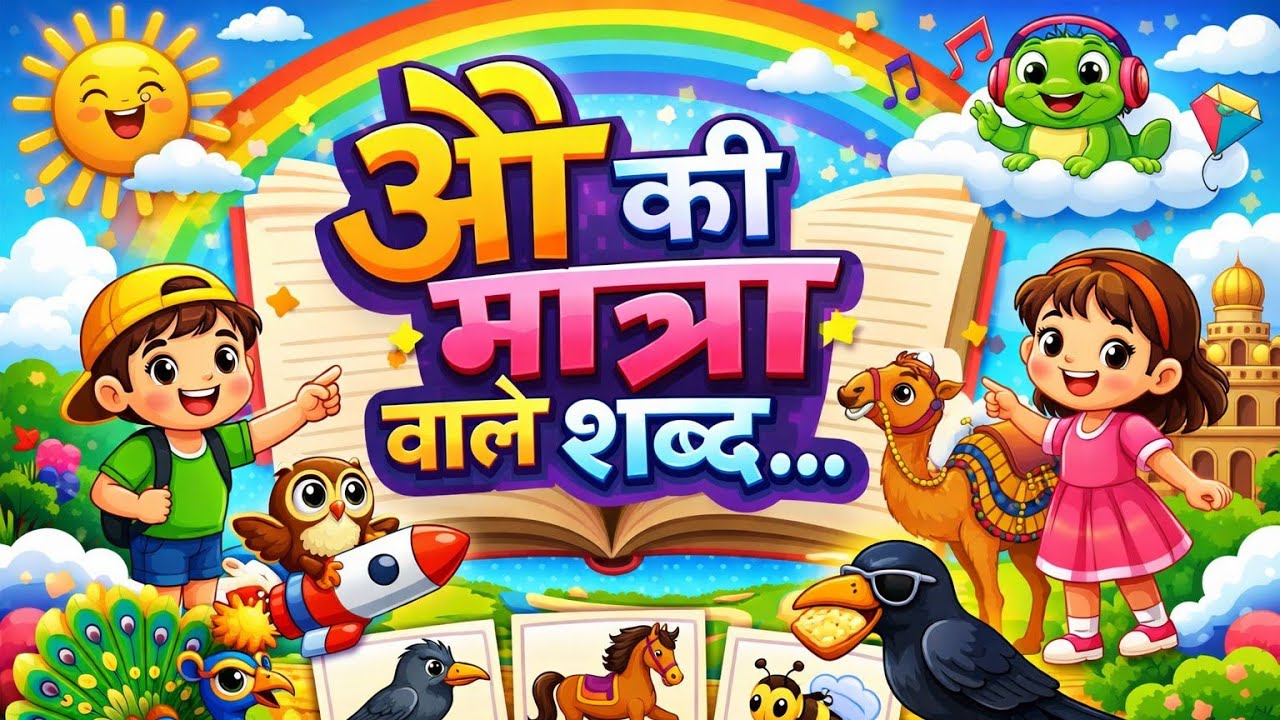 💥औ की मात्रा के शब्द | आसान तरीके से सीखें 🎊#shorts #shortsfeed #youtubeshorts #youtube #ytshorts 