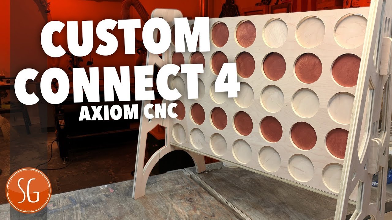 How to make a Giant Connect 4 | Axiom CNC