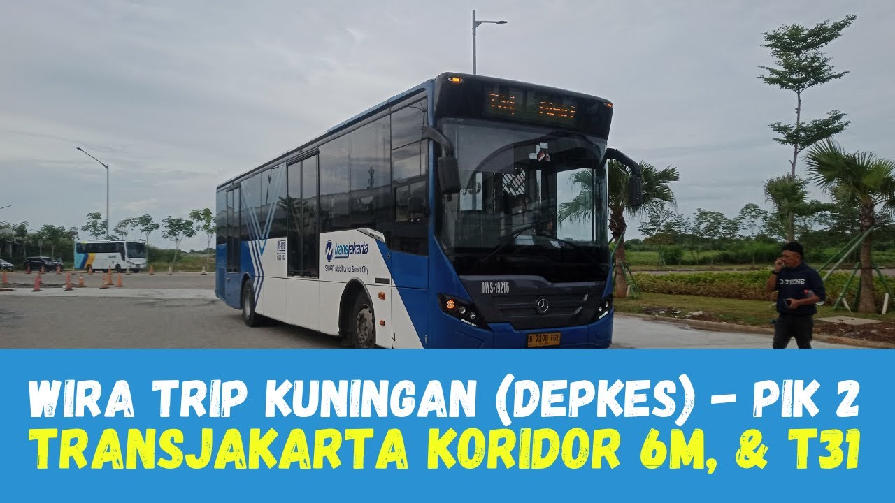 VLOG Keliling ke PIK 2 dari Kuningan (Depkes) Hanya 3500 || TransJakarta Koridor 6M - T31