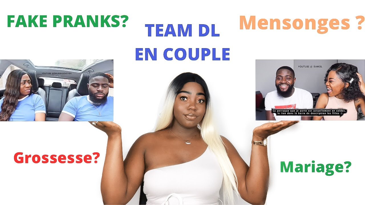 Team dl nous sommes en couple| fake PRANKS| Grossesse| Mariages| Dalhia| Lamalla