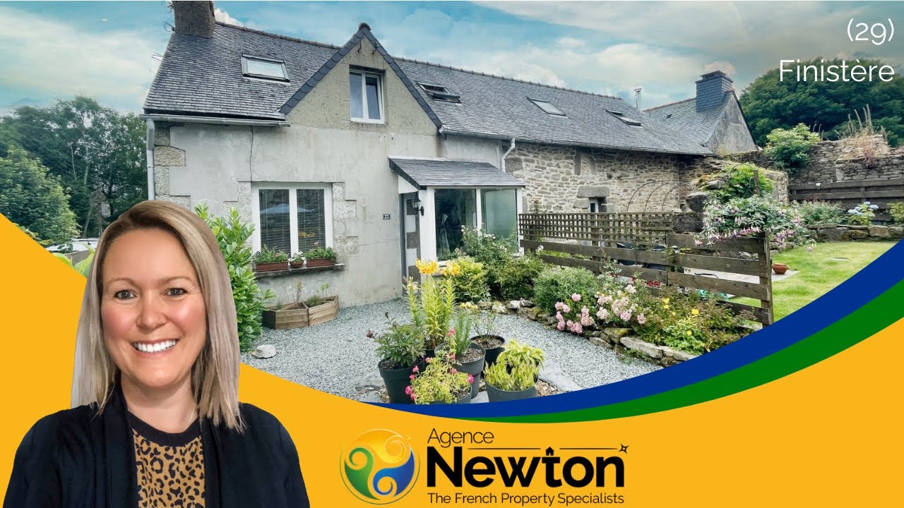 PROPERTY FOR SALE-Charming Renovated Home in Brittany with Beautiful Garden
