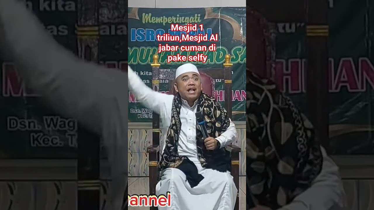 #mesjid 1 triliun,mesjid Al Jabar cuman di pake selfy#ceramahtegaspenuhilmu #kh, Entis Sutisna#bogor