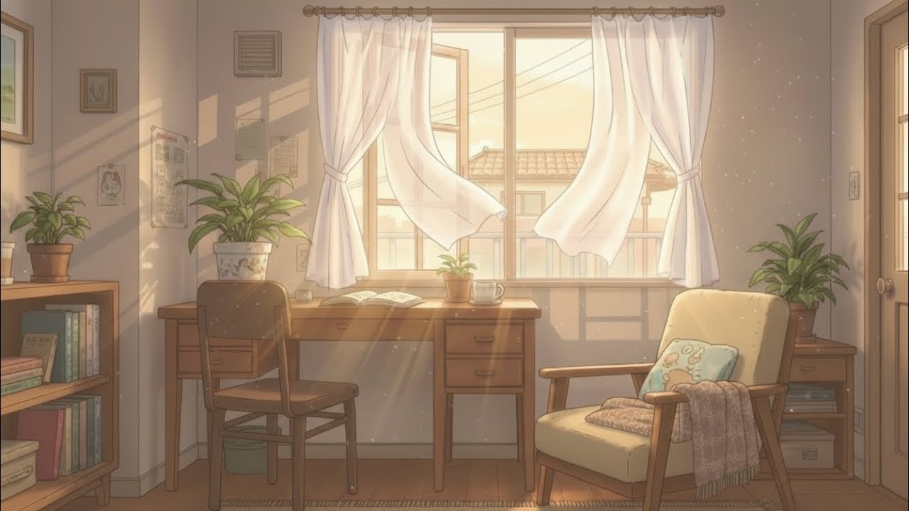 A Quiet Morning in My Small Apartment
