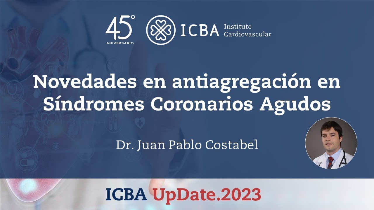 Novedades en antiagregación en síndromes coronarios agudos SCA