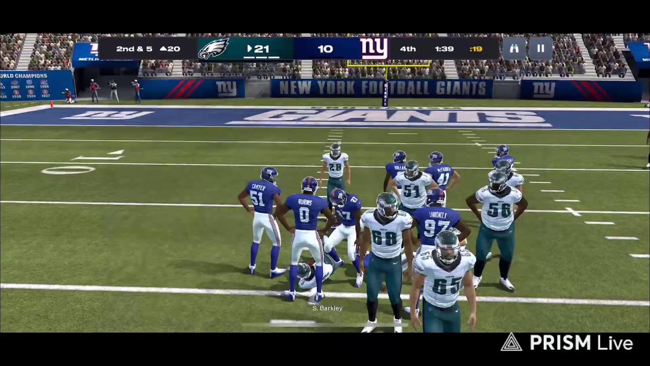 Eagles @ Giants Week 15 Season 11