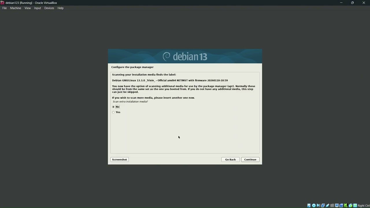 Menginstal Linux Debian Dengan Virtual Box