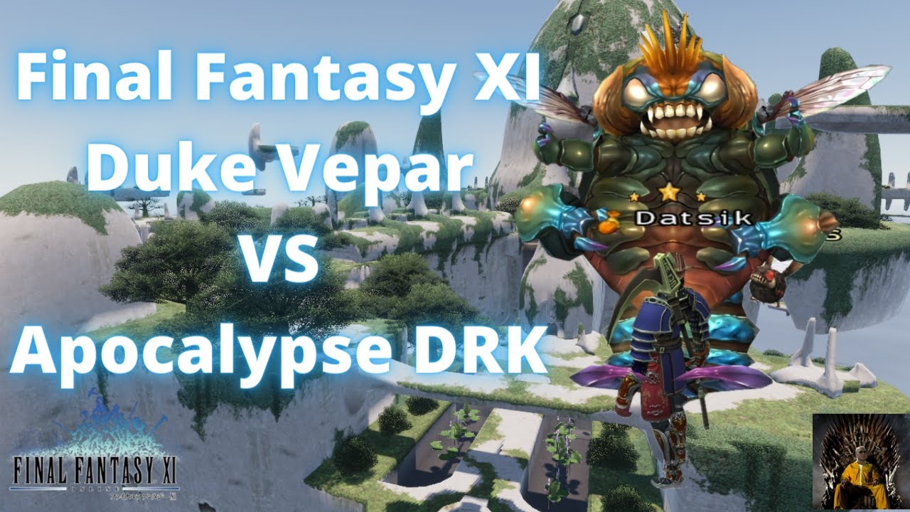 Final Fantasy XI: Dark Knight Solo Duke Vepar