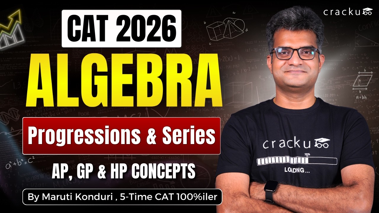 CAT 2026 Progressions & Series: Master AP, GP & HP Concepts | Key Concepts & Questions