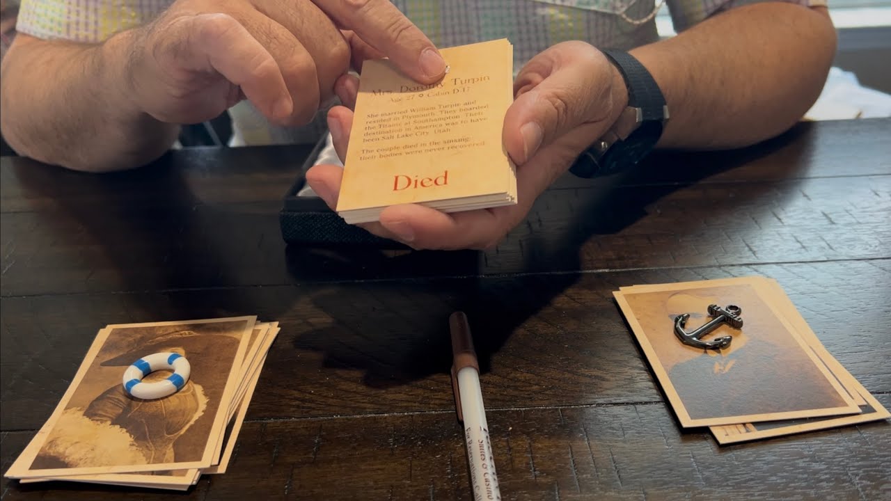Titanic Magic Trick - living or dead test