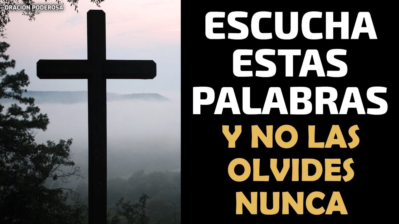 Escucha estas palabras y no las olvides nunca, Oraci&oacute;n Milagrosa