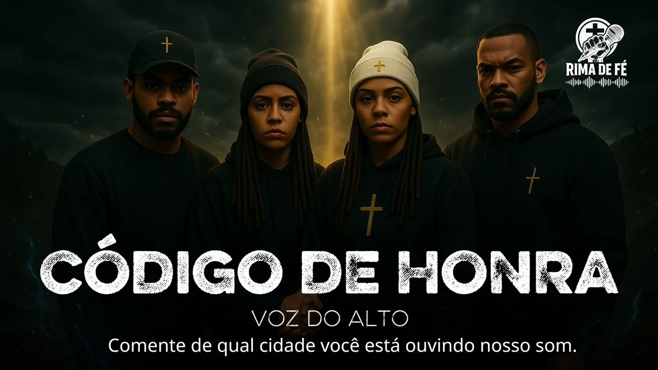 Hip hop rap Gospel | Banda Voz do Alto |  C&oacute;digo de honra @rimadefe 