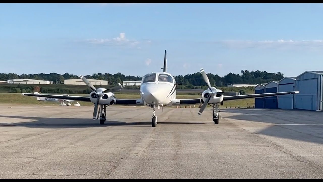 Cessna 421C Twin — это как собственный частный самолет