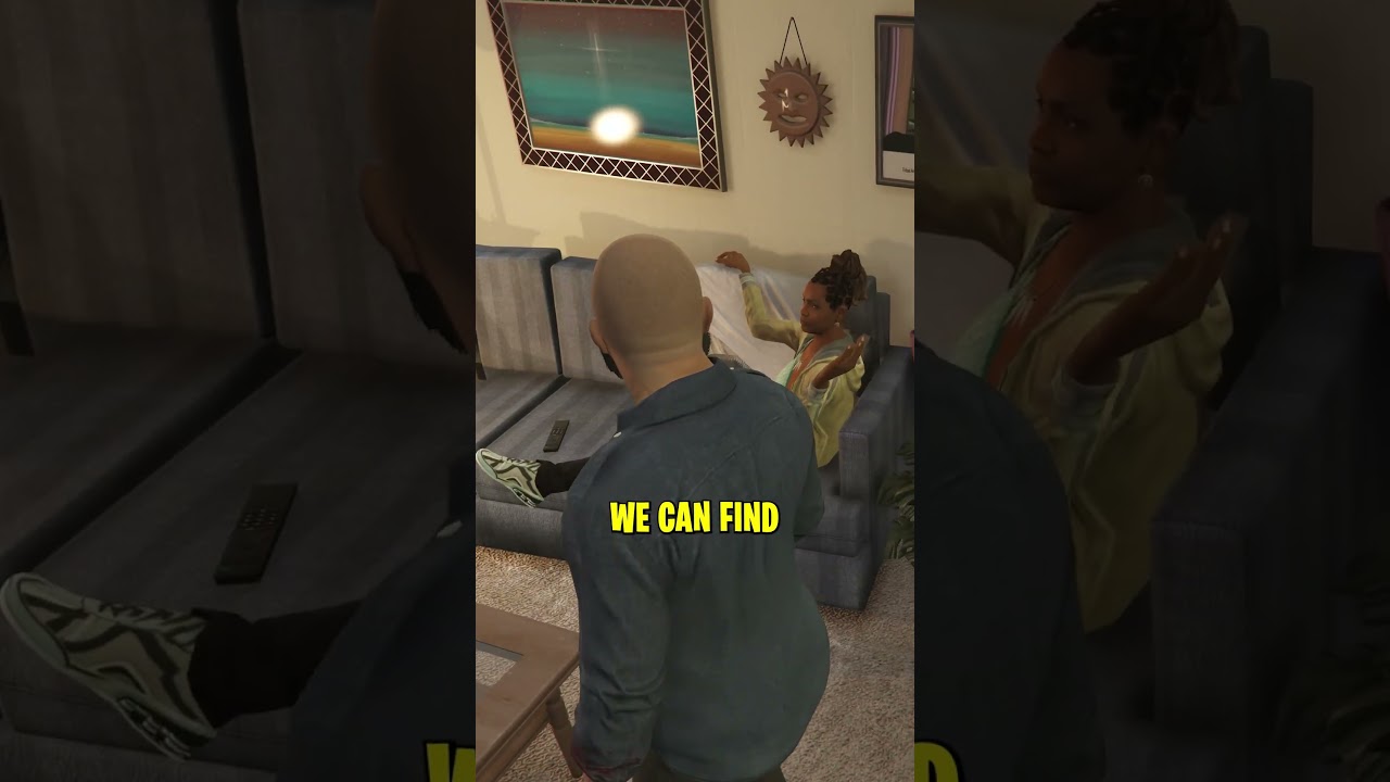 Exploring Franklin's Empty House in GTA V!