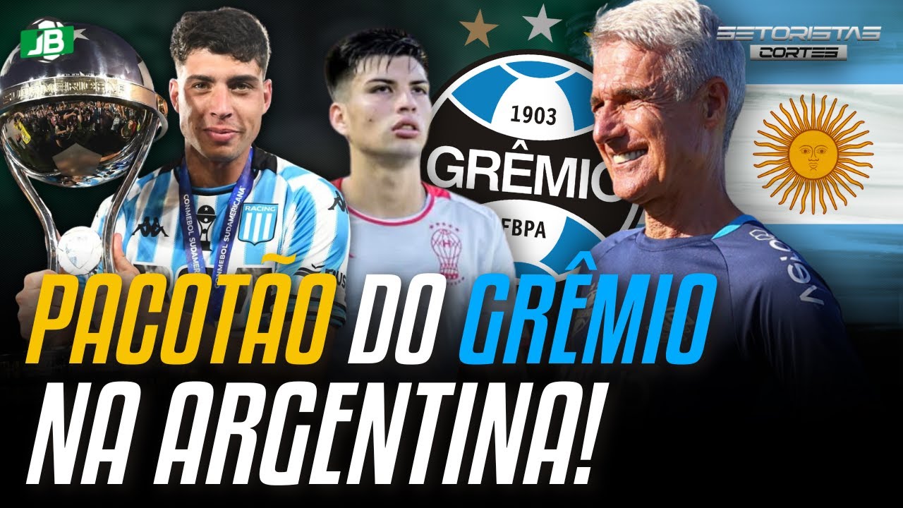 🟦 GRÊMIO FECHANDO PACOTÃO NA ARGENTINA!