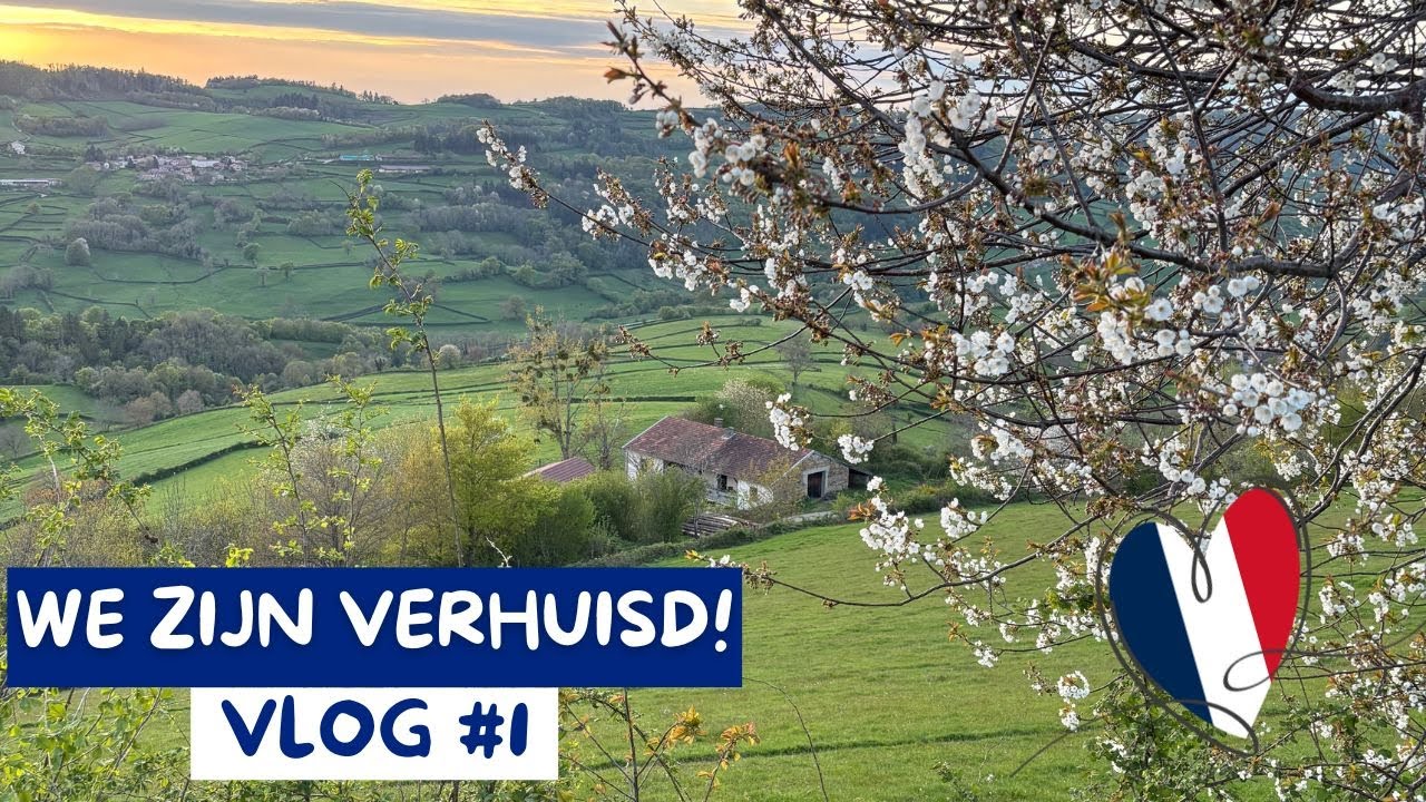 We zijn geëmigreerd | Ons leven in Frankrijk - Vlog #1