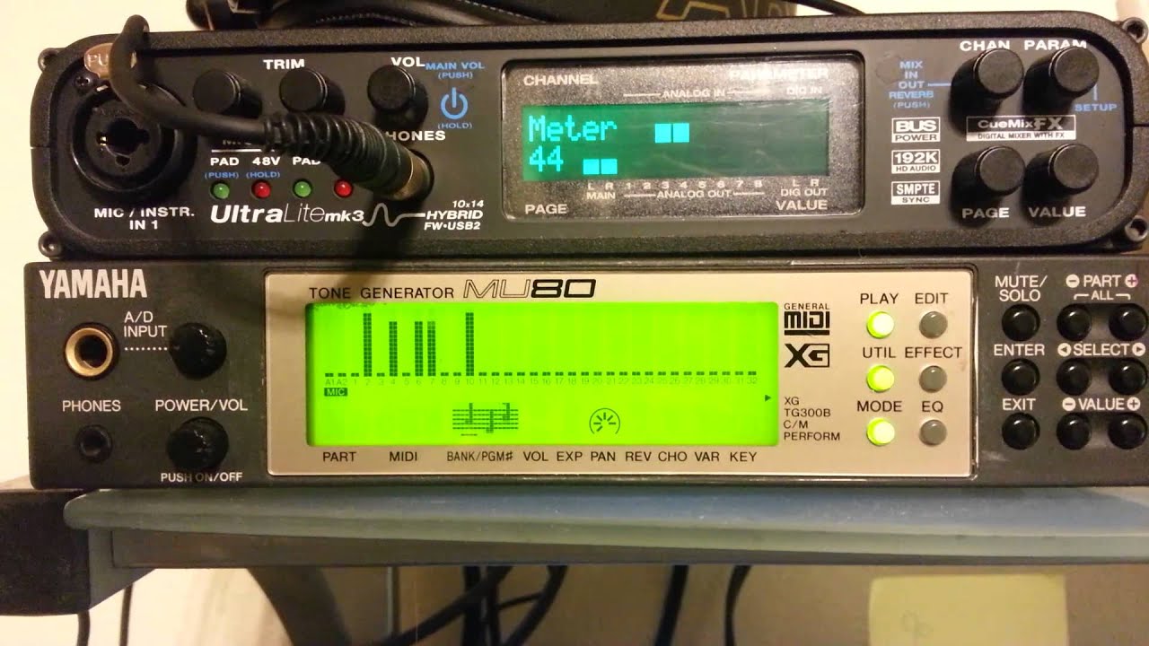 Yamaha MU80 Demo