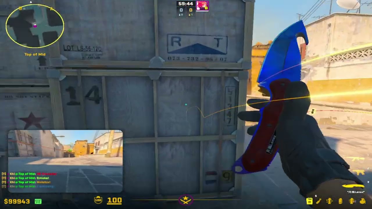 Donk Push Dust2 CS2