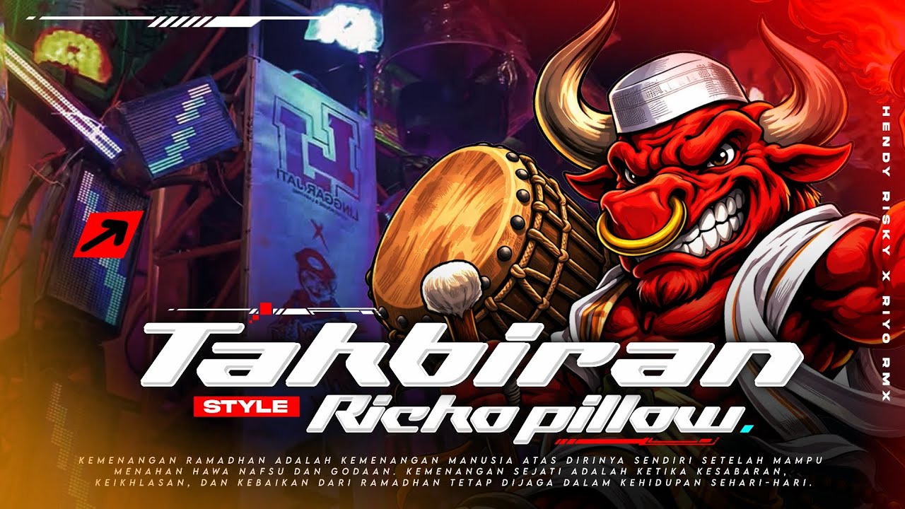 DJ TAKBIRAN PARTY MENGKANE FT RIYO RMXR FULL BASS - HENDY RISKY PRDCTN