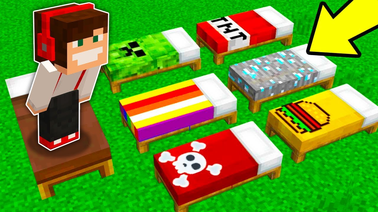 NIE ZAŚNIJ W ZŁYM ŁÓŻKU W MINECRAFT?! GPLAY & LUMI