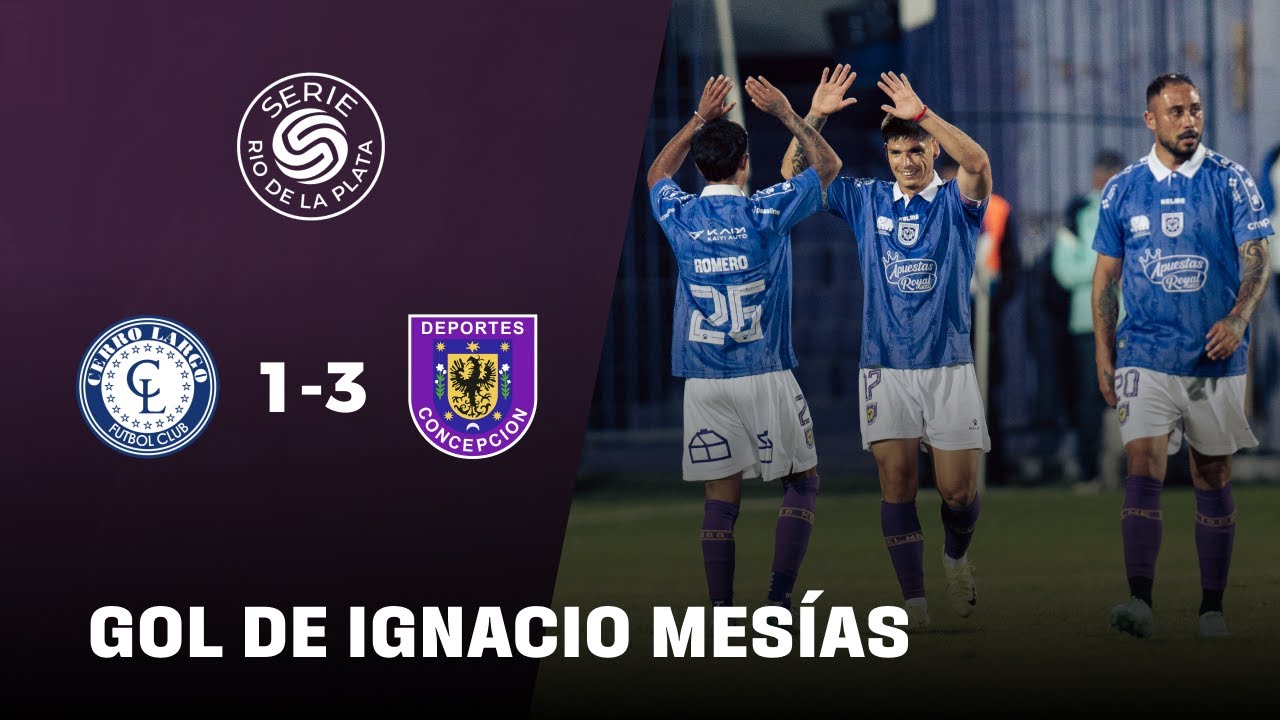 Calidad para sentenciar el partido | Deportes Concepci&oacute;n 3-1 Cerro Largo | Serie R&iacute;o de la Plata