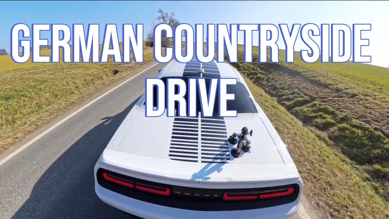 Relaxing Drive Through the German Countryside 🚗