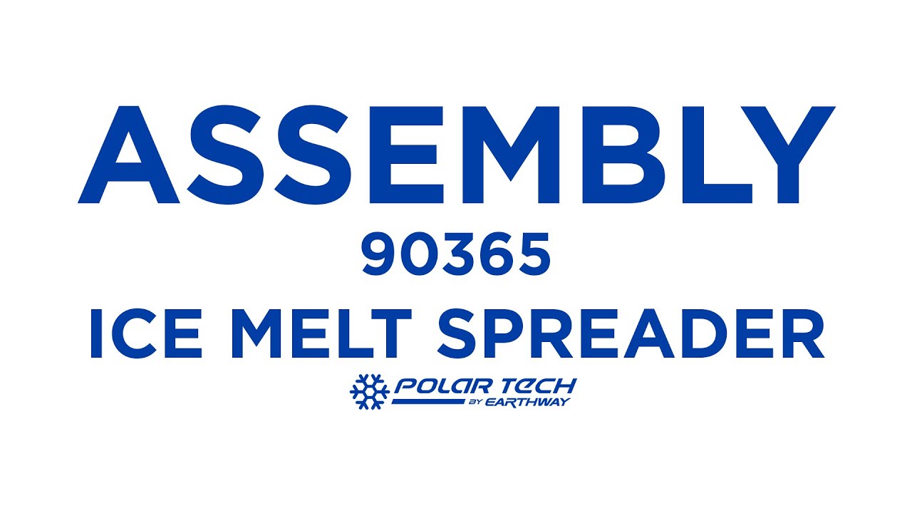Polar Tech 90365 65LB Ice Melt Spreader Assembly