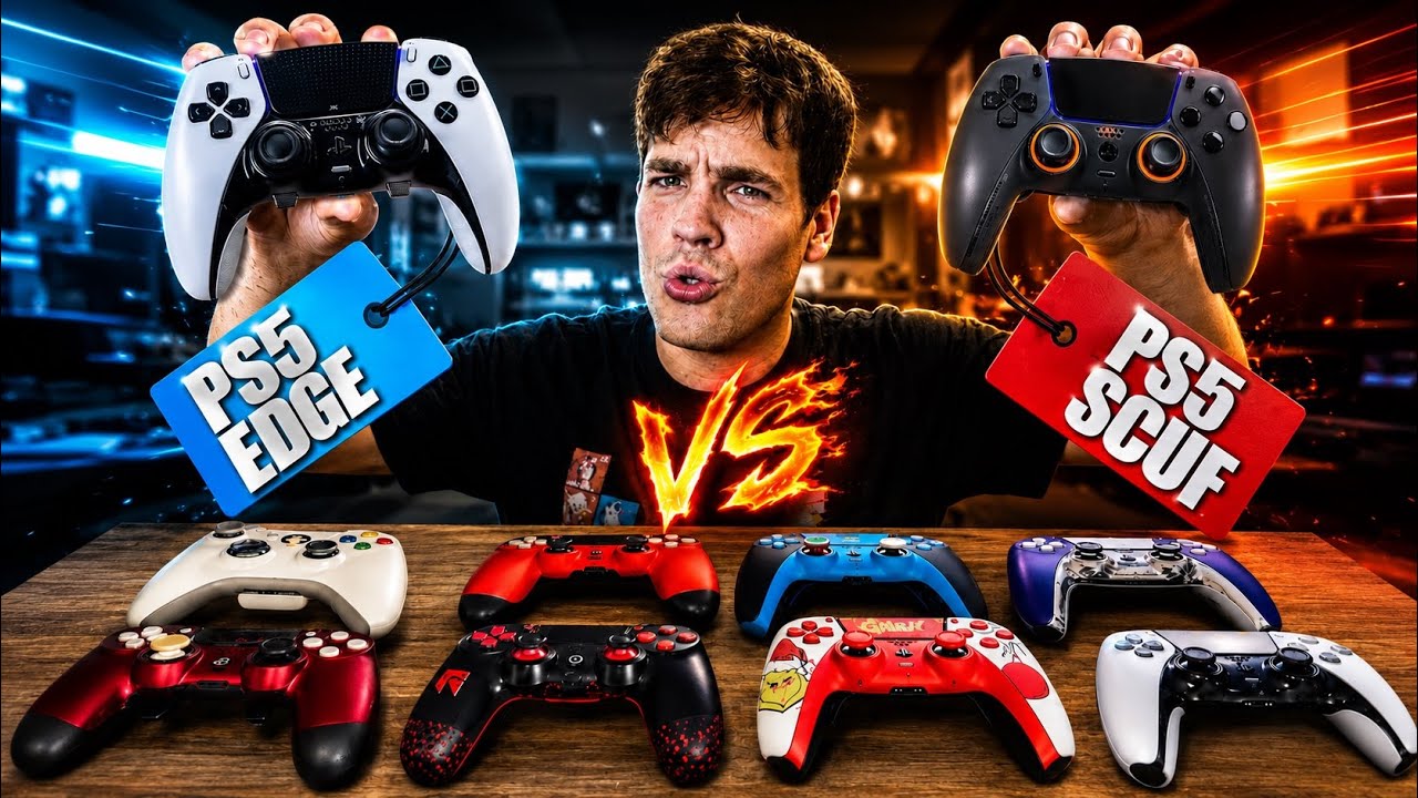 LA MIA COLLEZIONE DI PAD (SCUF vs DUALSENSE EDGE PS5 vs AIMCONTROLLER)- IL MIGLIORE per WARZONE 2 ?