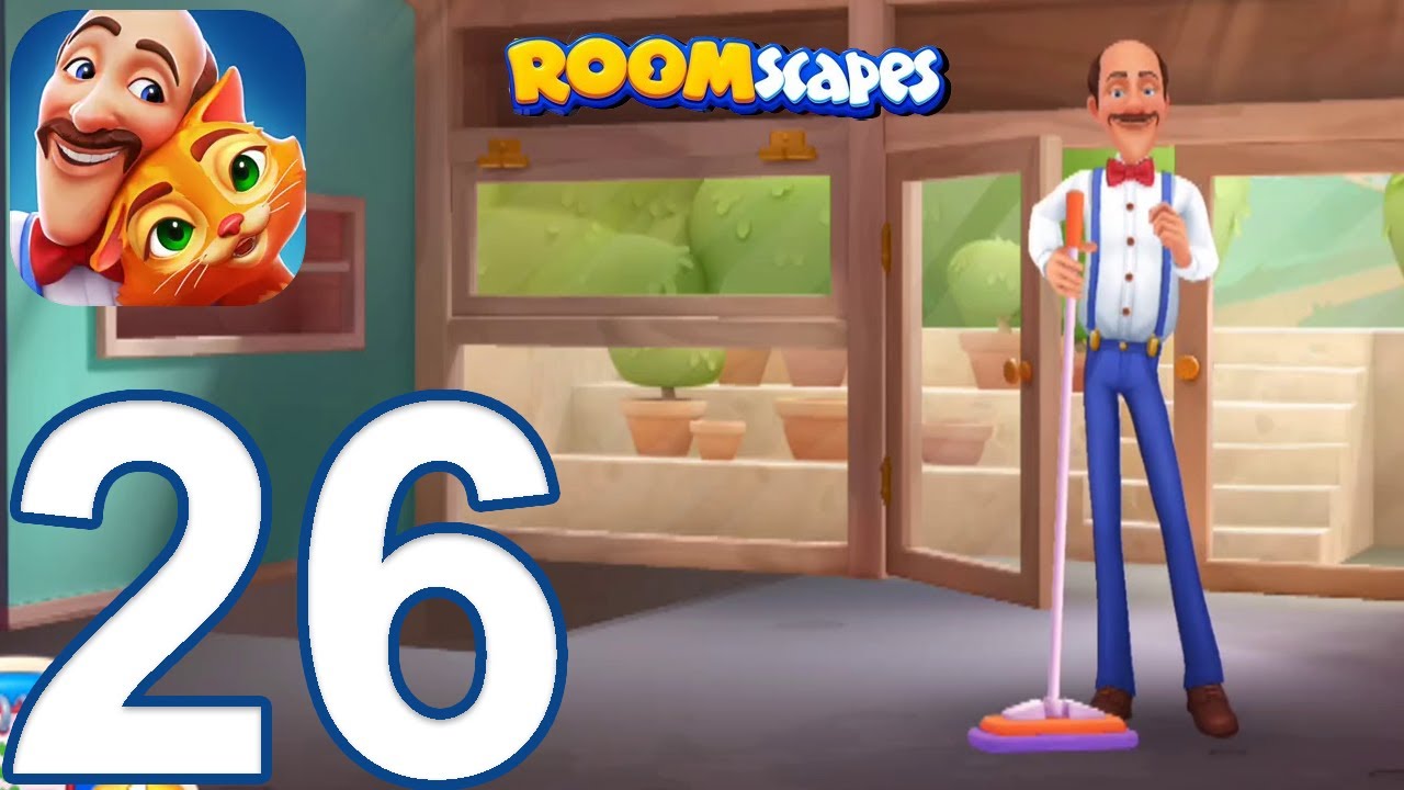 Roomscapes Gameplay Walkthrough Part 26 - Crafts Room: Levels 126-130 (iOS, Android)