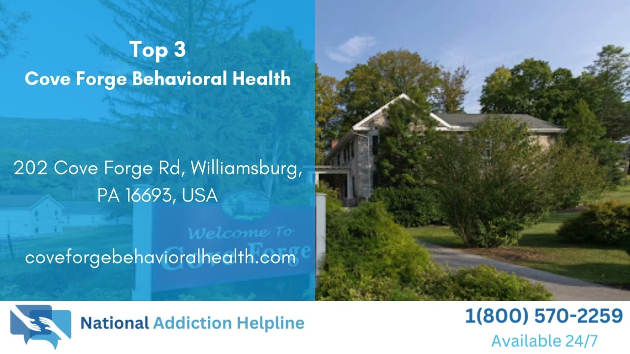 Top 3 Addiction Treatment Centers Cowanshannock