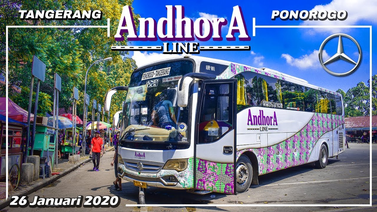 #1 PORIS - PONOROGO | Full Trip Naik Bis Andhora Line Part 1
