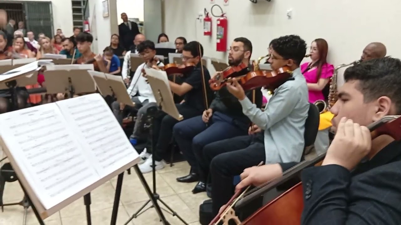 Medley louvores a Deus orquestra nova Mauá 
