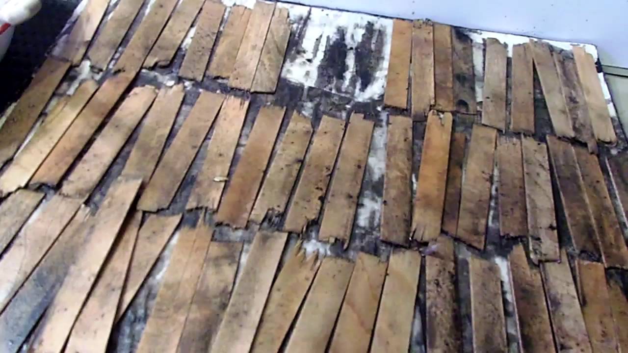 Diorama Experiment Aged and Dirty Wood