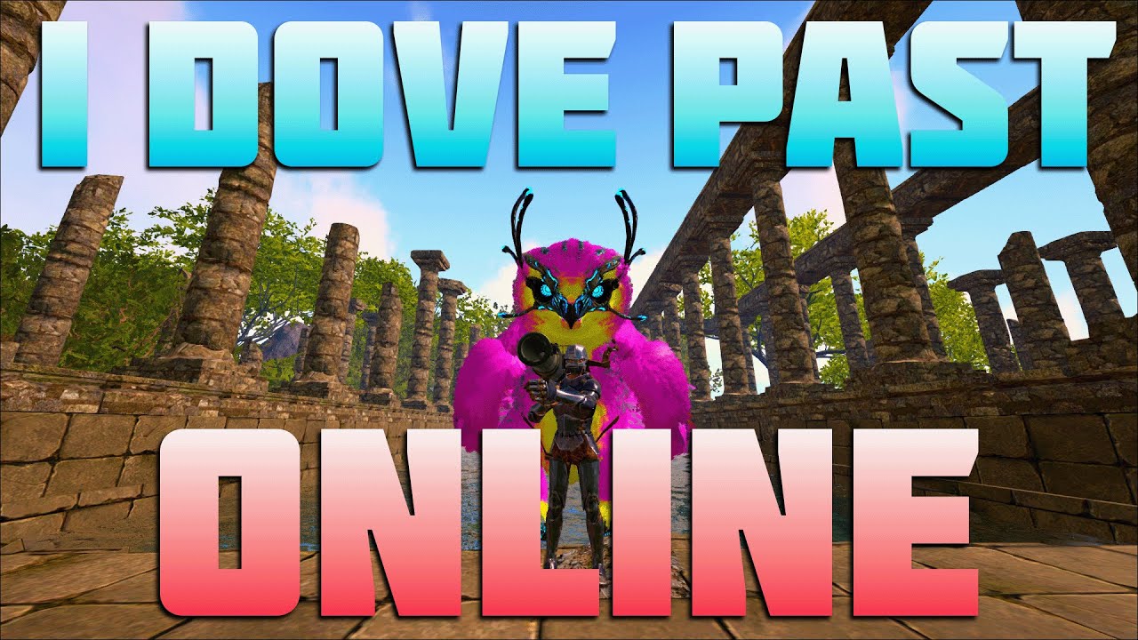 I DOVE INSIDE His Base While He Was ONLINE! Ark: 4Man PvP Episode 7