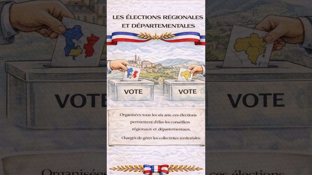 Les &eacute;lections r&eacute;gionales et d&eacute;partementales