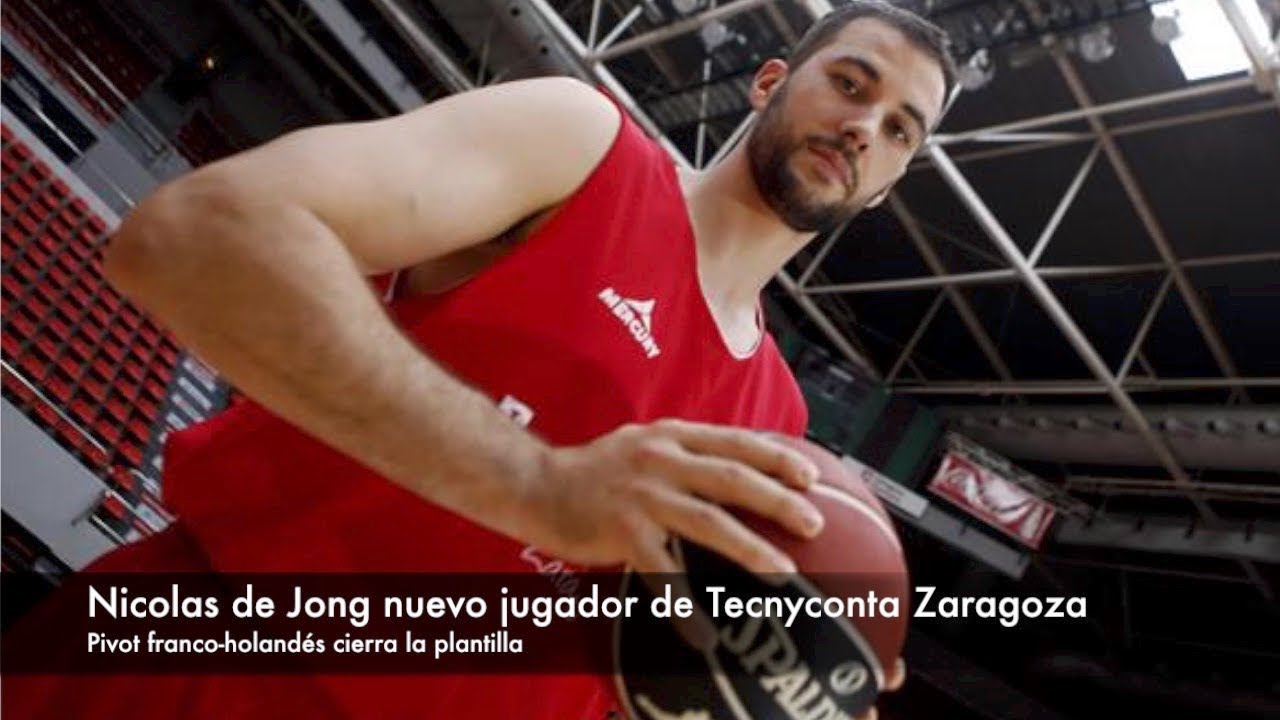 Nicolas de Jong nuevo jugador de Tecnyconta Zaragoza